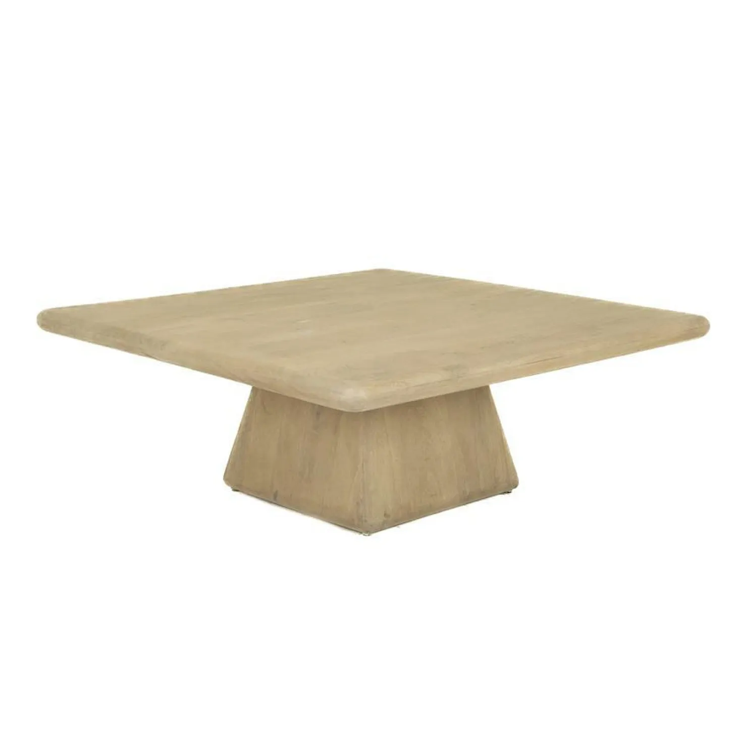 Vierkante Salontafel Asti Mangohout 90 x 90cm - Loft24.nl