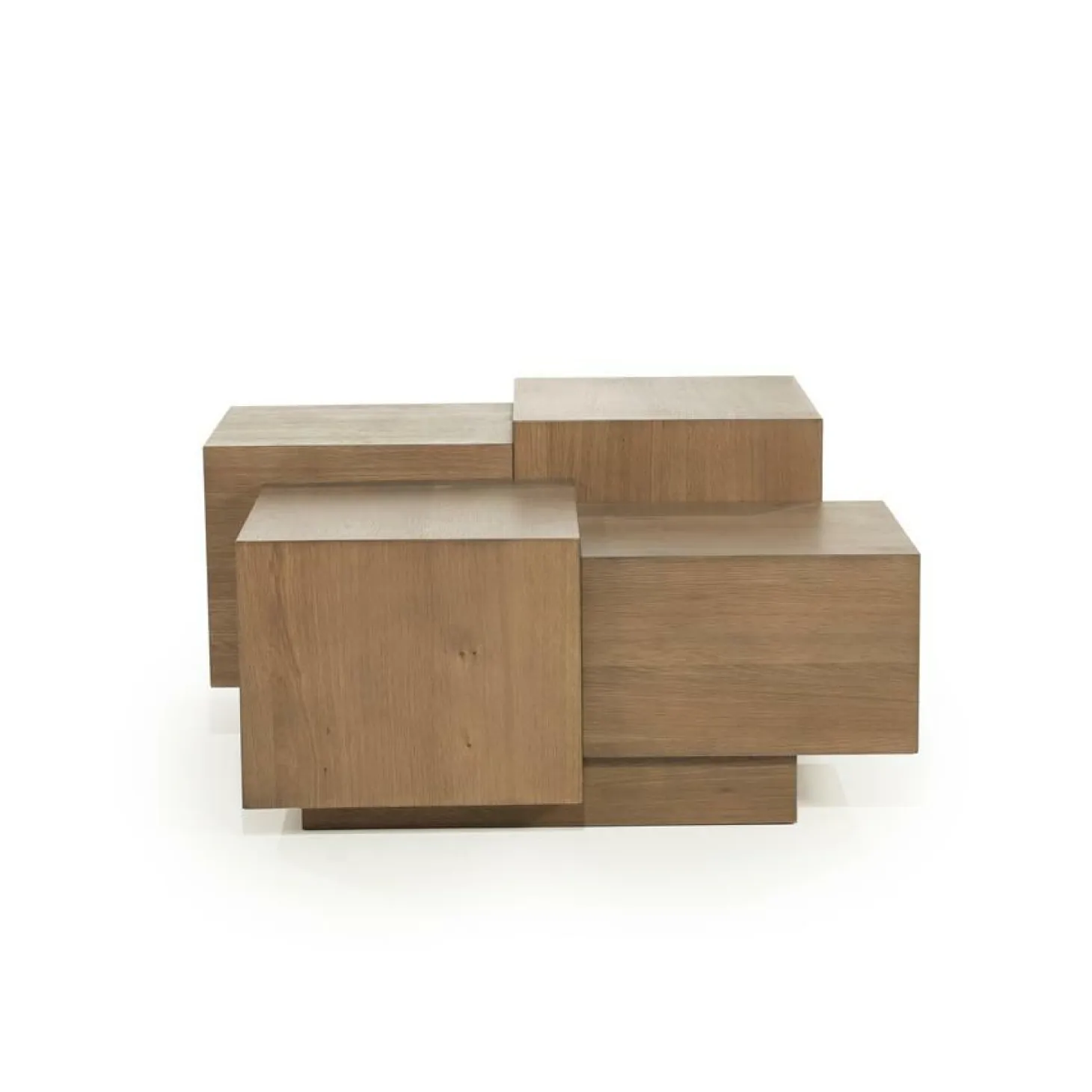 Vierkante Salontafel Quinten - bruin 80 x 80 cm - Loft24.nl