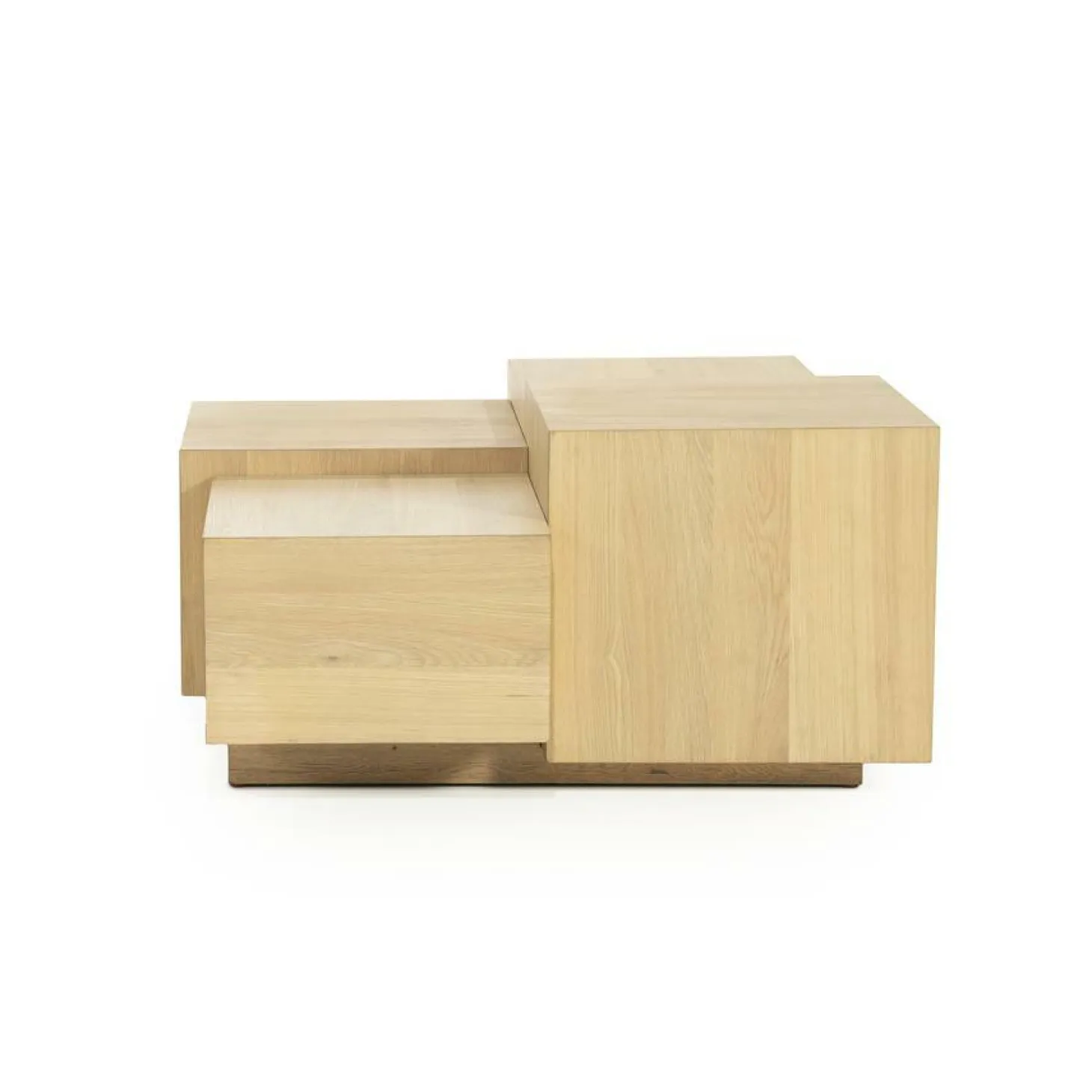 Vierkante Salontafel Quinten - naturel 80 x 80 cm - Loft24.nl
