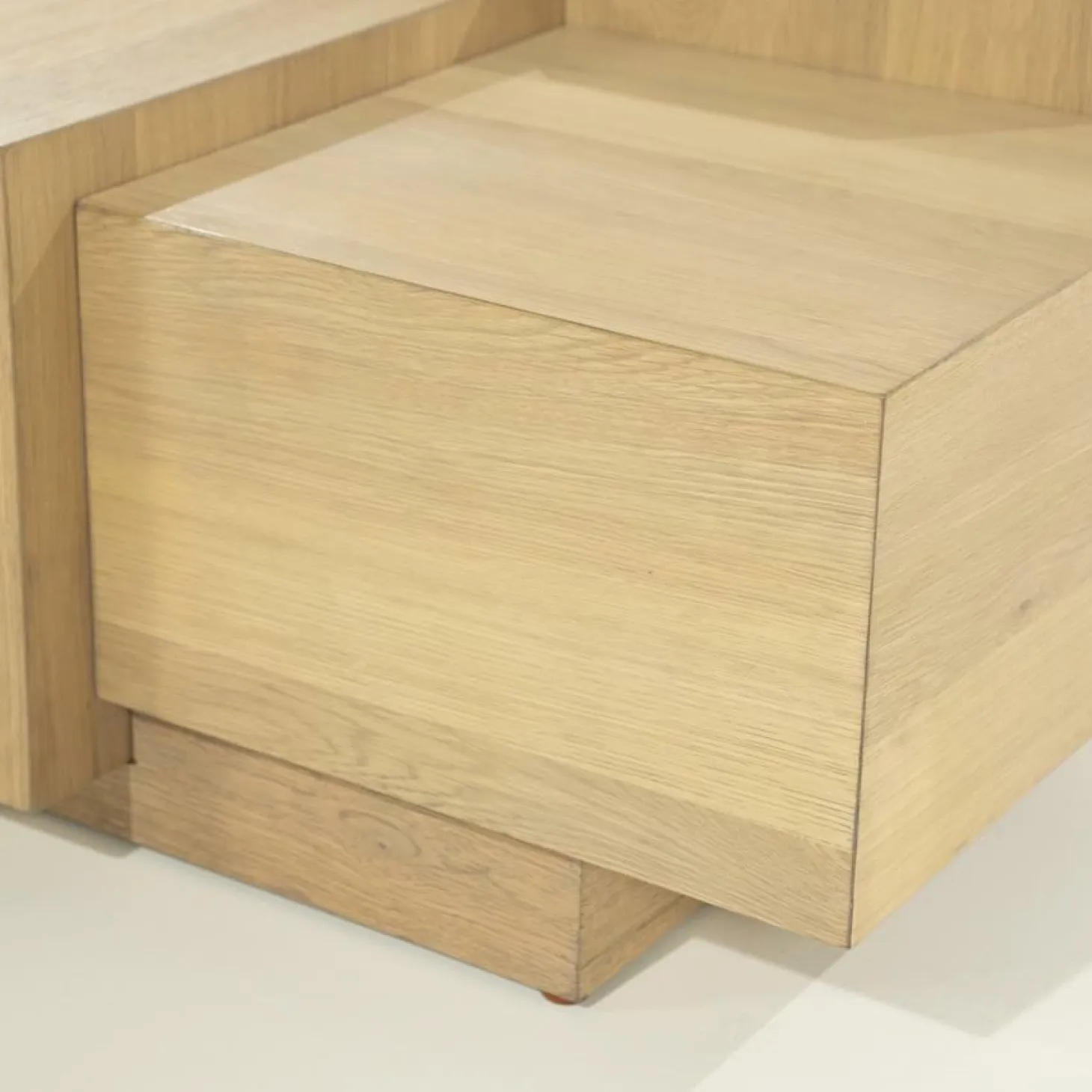 Vierkante Salontafel Quinten - naturel 80 x 80 cm - Loft24.nl