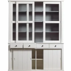 Vitrinekast Lagos - Wit - Loft24.nl
