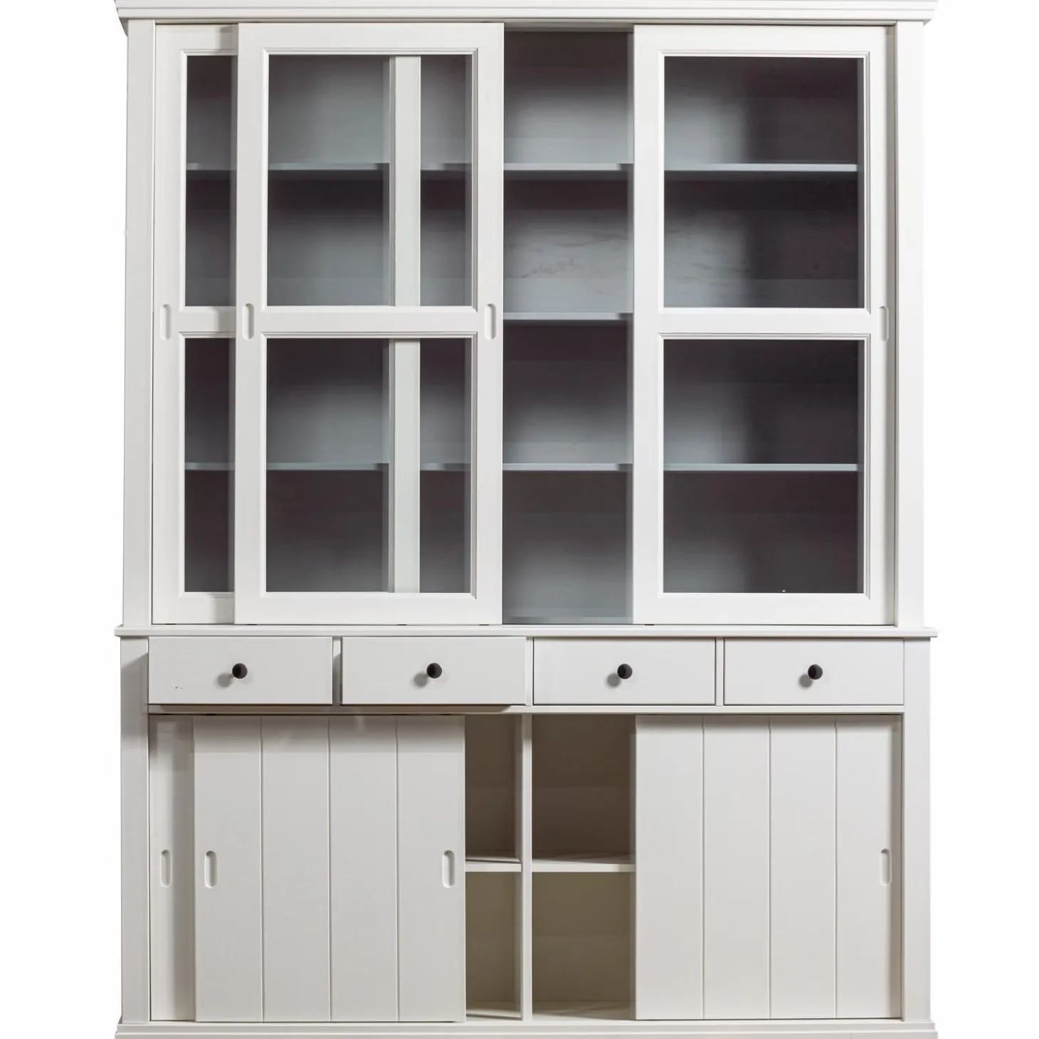 Vitrinekast Lagos - Wit - Loft24.nl