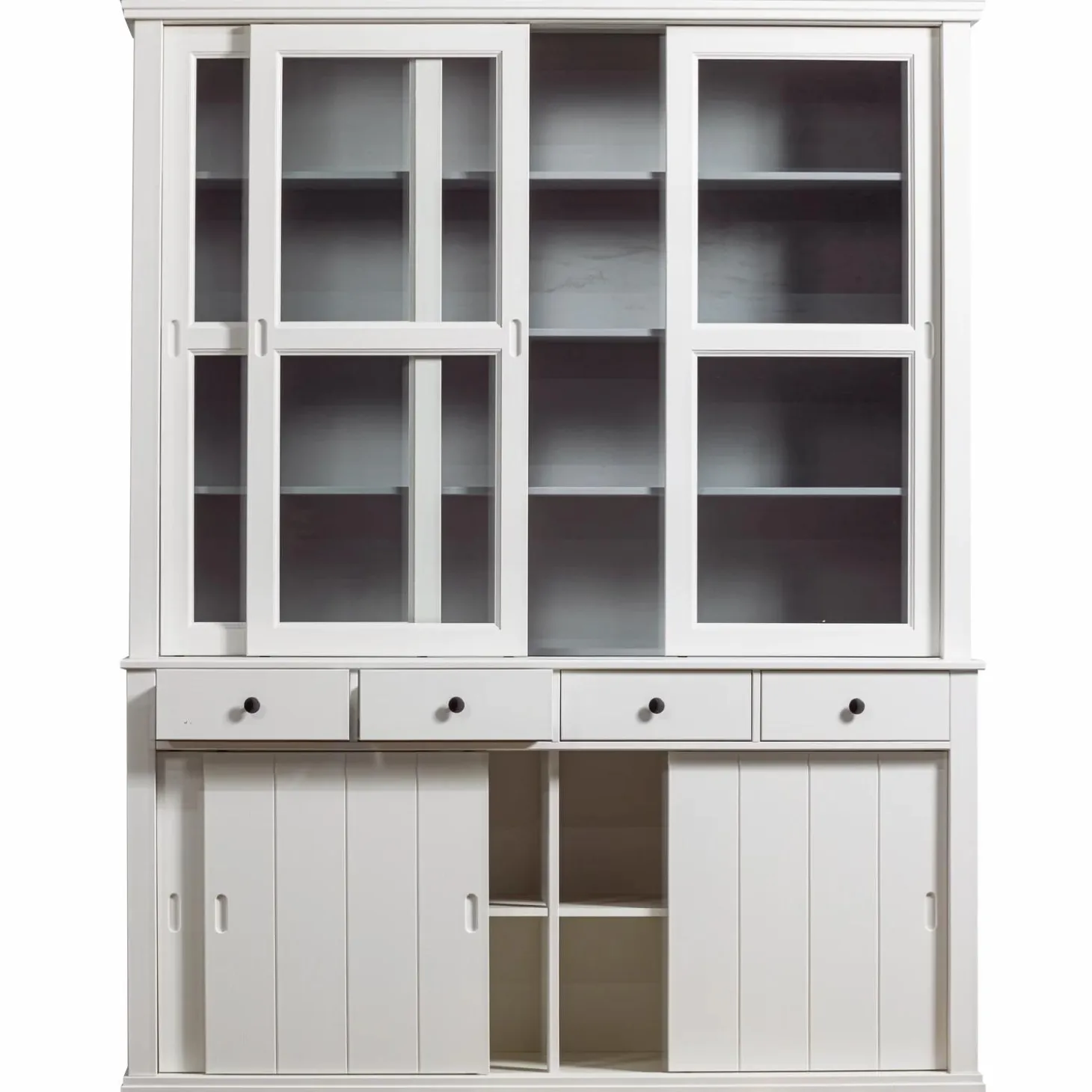 Vitrinekast Lagos - Wit - Loft24.nl
