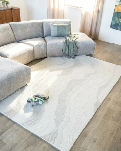 Vloerkleed Soil - Off White 190x290cm - Loft24.nl
