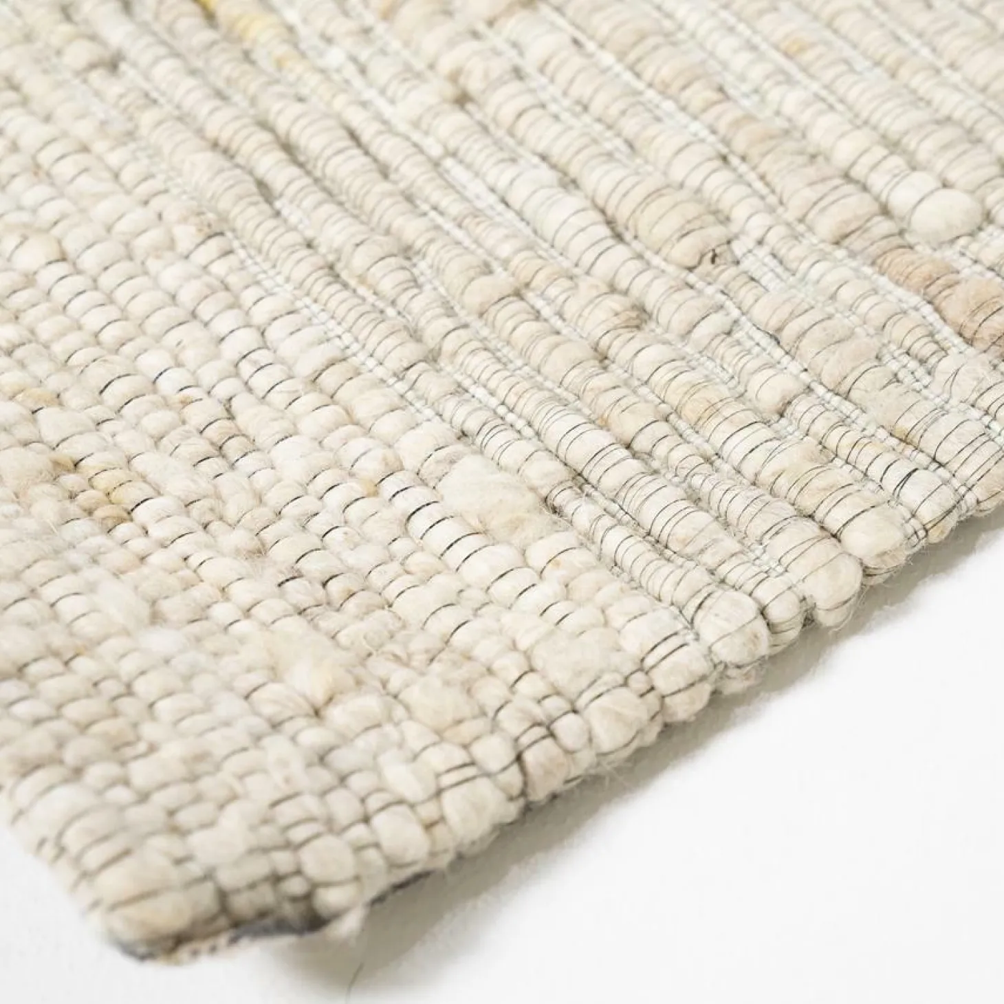 Vloerkleed Takara Wol 190 x 290 cm - Ivory - Loft24.nl