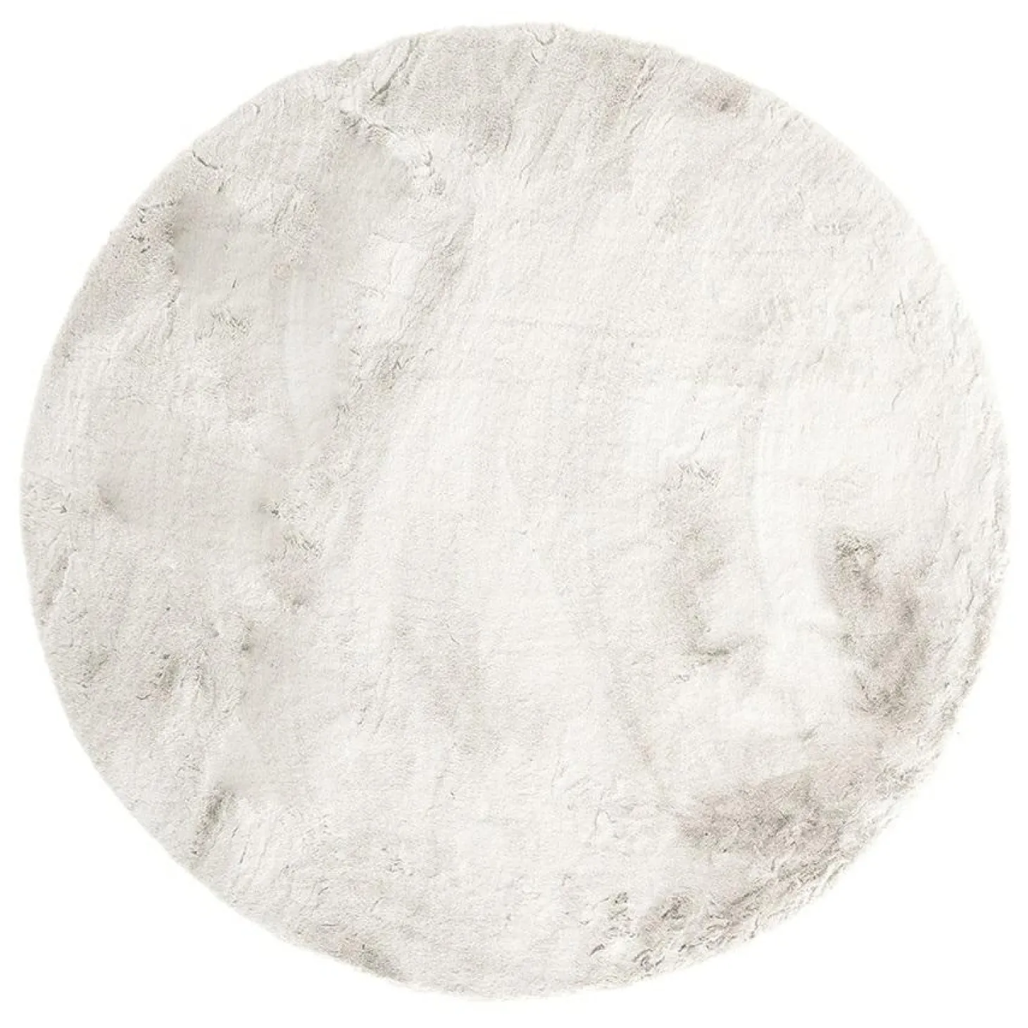 Vloerkleed Zena rond beige - Loft24.nl