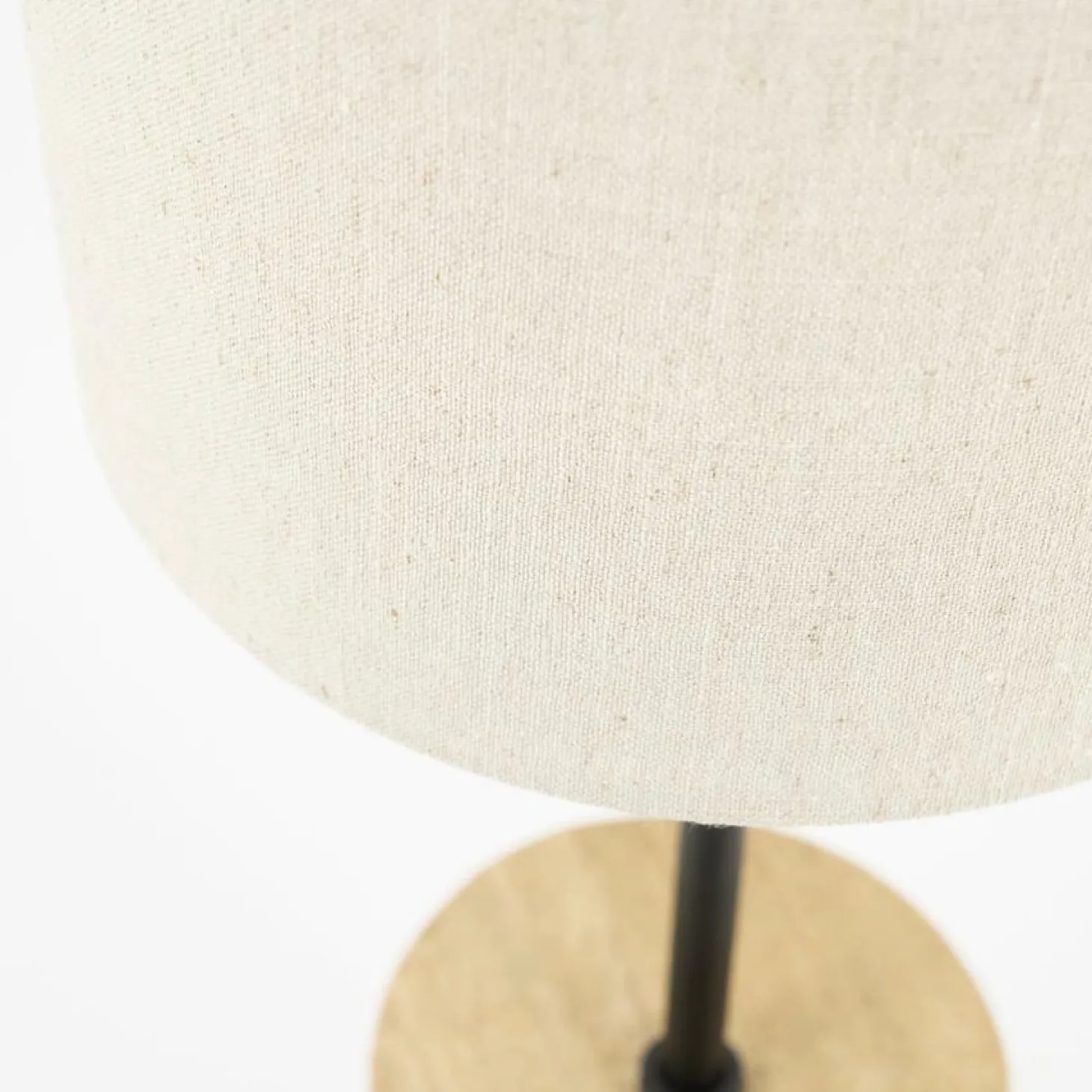 Vloerlamp Amara Linnen 145cm Hoog - Loft24.nl