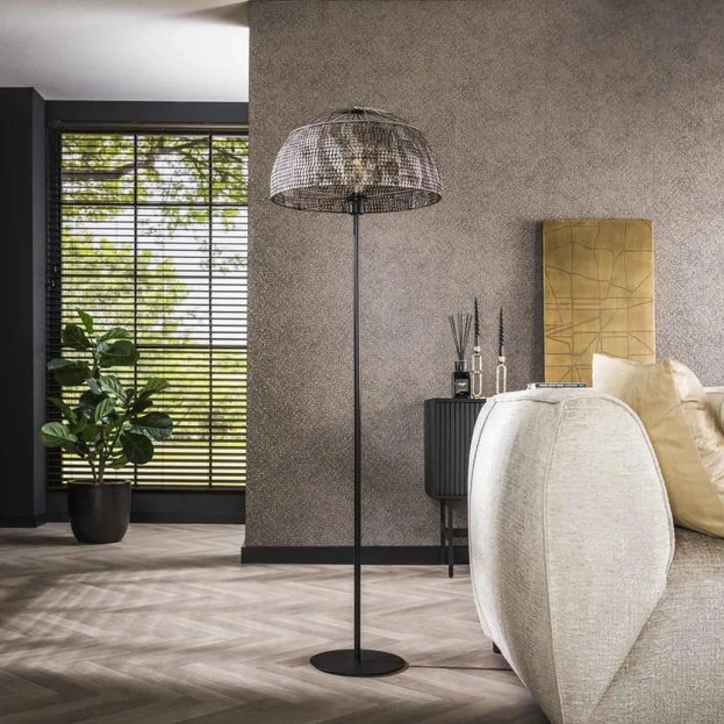 Vloerlamp Armor - 164cm Hoog - Loft24.nl