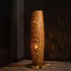 Vloerlamp Bars Small 104cm 2 lampen Teakhout - Loft24.nl