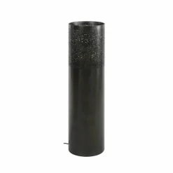 Vloerlamp Cilinder Zwart Nikkel - 60 cm - Loft24.nl