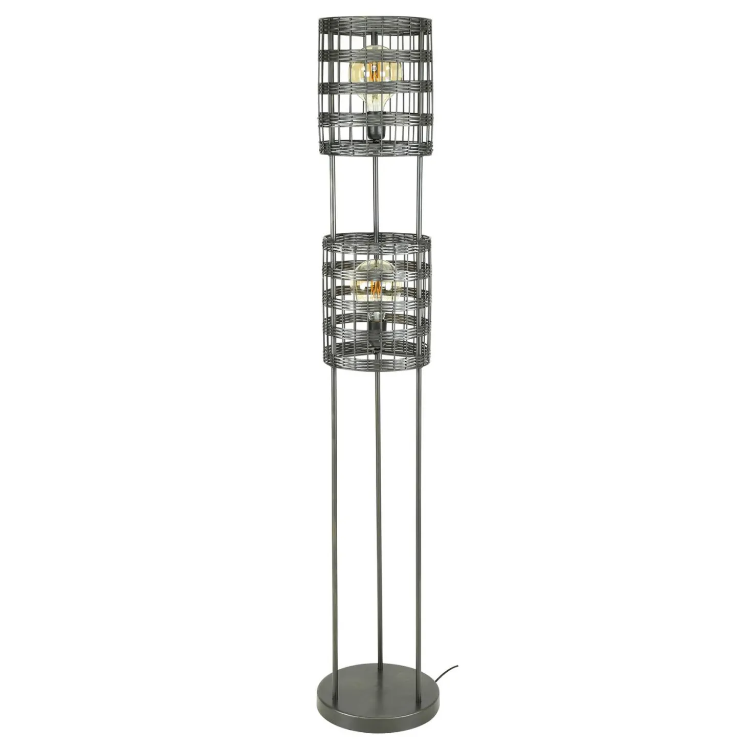 Vloerlamp Metal Blinds - 2 lampen - Loft24.nl