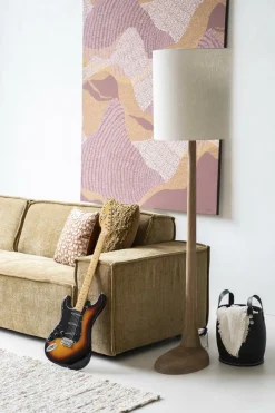 Vloerlamp Rine 183.5cm Hoog - Bruin - Loft24.nl