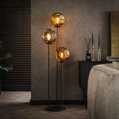 Vloerlamp Stellar Ø25 Glas - 3 lampen - Loft24.nl