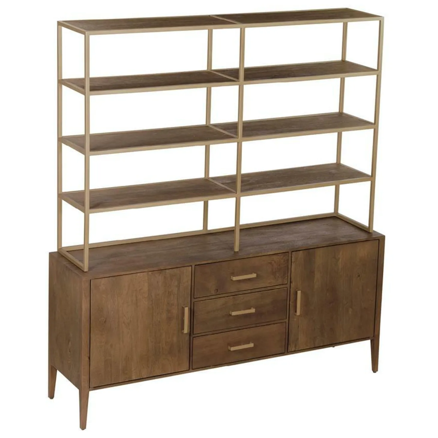 Wandkast Belvedere Mangohout 200 x 180 cm - Loft24.nl