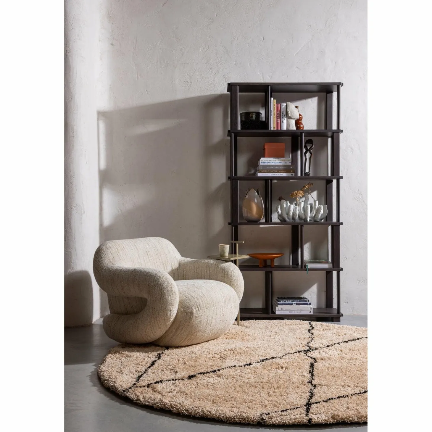 Wandkast Riss Eikenhout 186 x 90cm - Loft24.nl