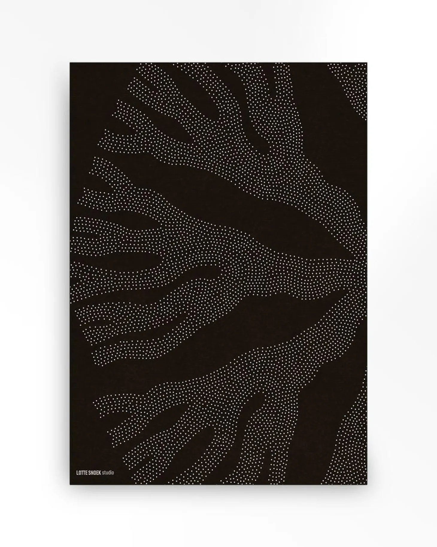 Wandkleed Circle Dark - zelf samenstellen - Loft24.nl