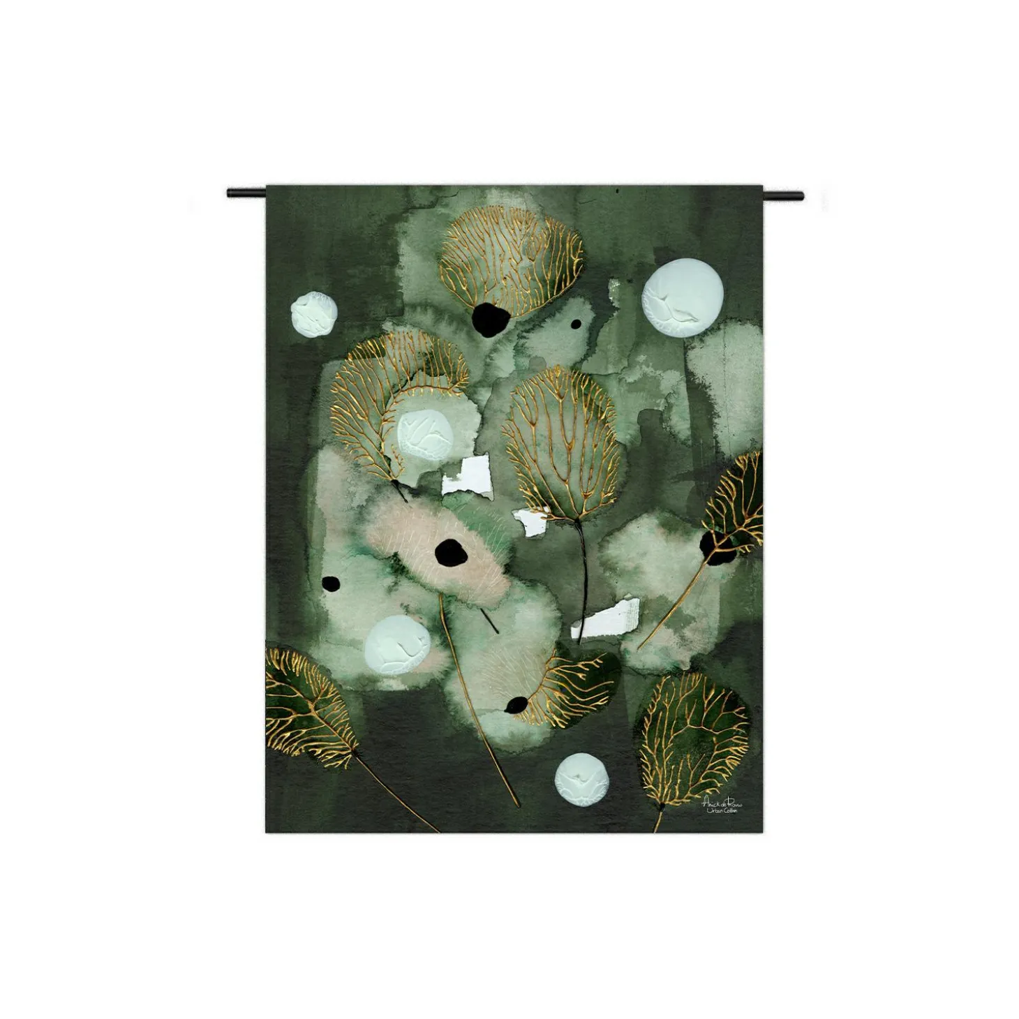 Wandkleed Forest Flower - zelf samenstellen - Loft24.nl