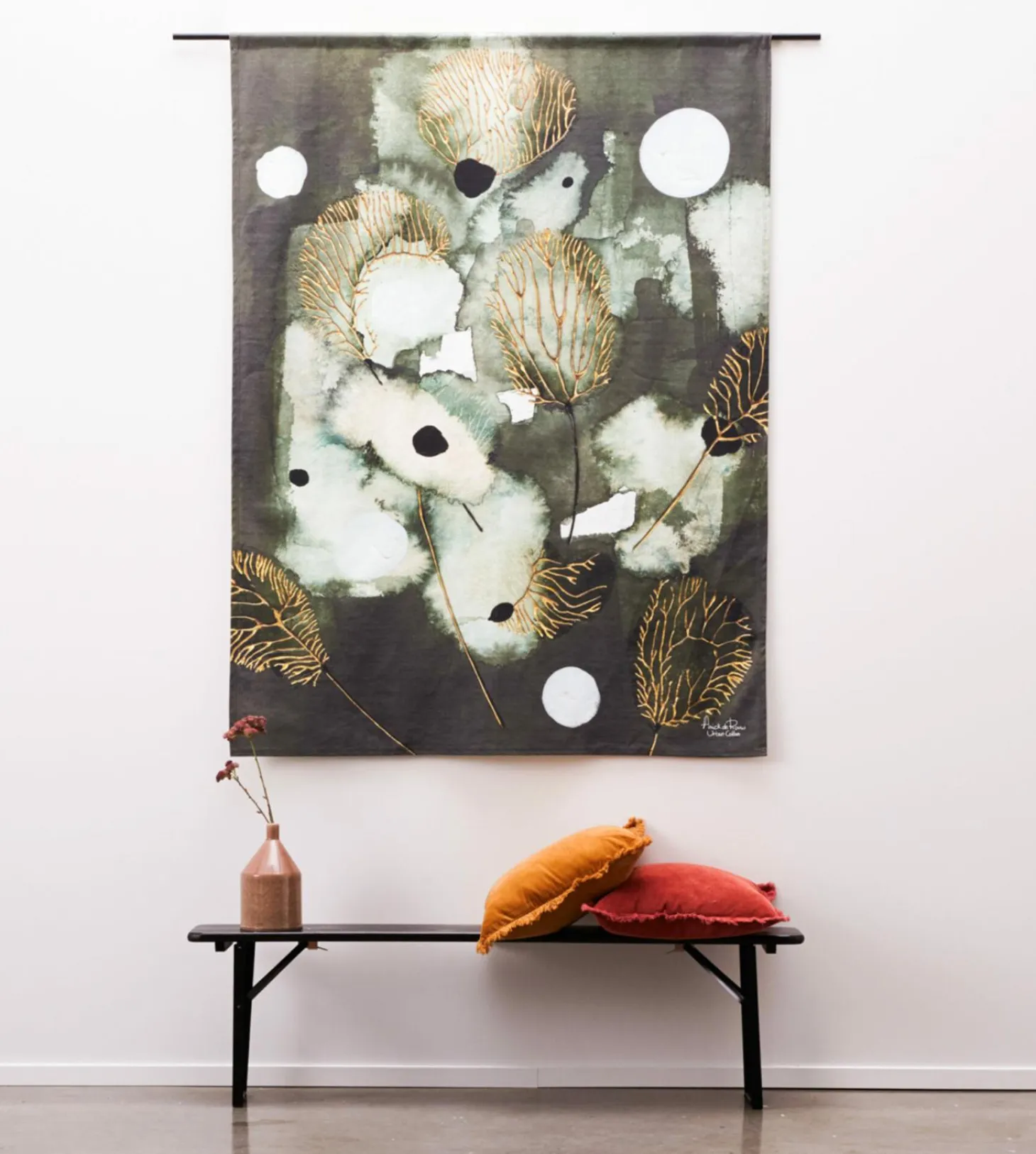 Wandkleed Forest Flower - zelf samenstellen - Loft24.nl