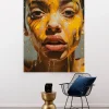 Wandkleed Honey- zelf samenstellen - Loft24.nl