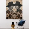 Wandkleed Lady Garden - zelf samenstellen - Loft24.nl