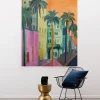 Wandkleed Palm Street - zelf samenstellen - Loft24.nl