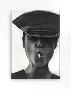 Wandkleed Smokes - zelf samenstellen - Loft24.nl