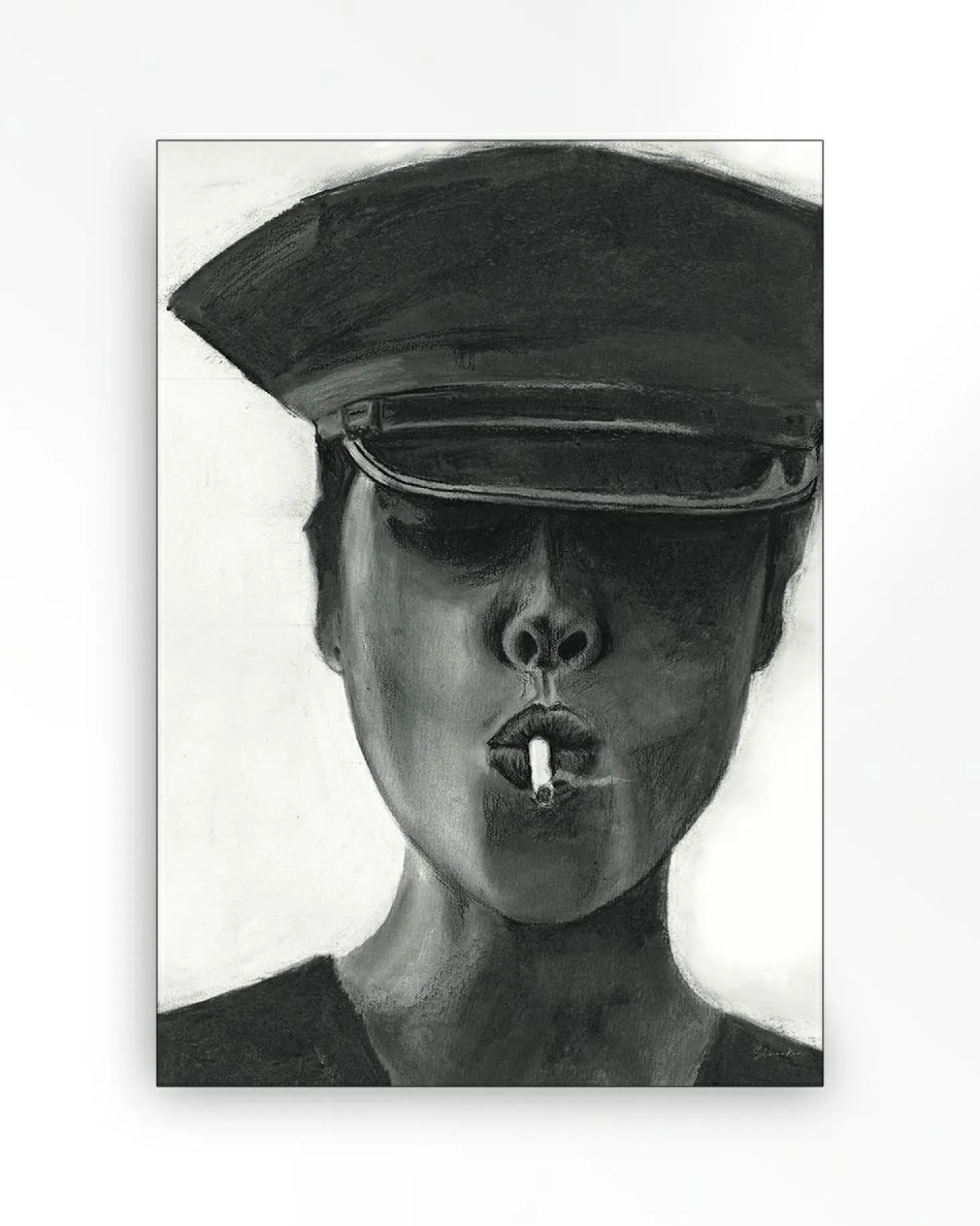 Wandkleed Smokes - zelf samenstellen - Loft24.nl