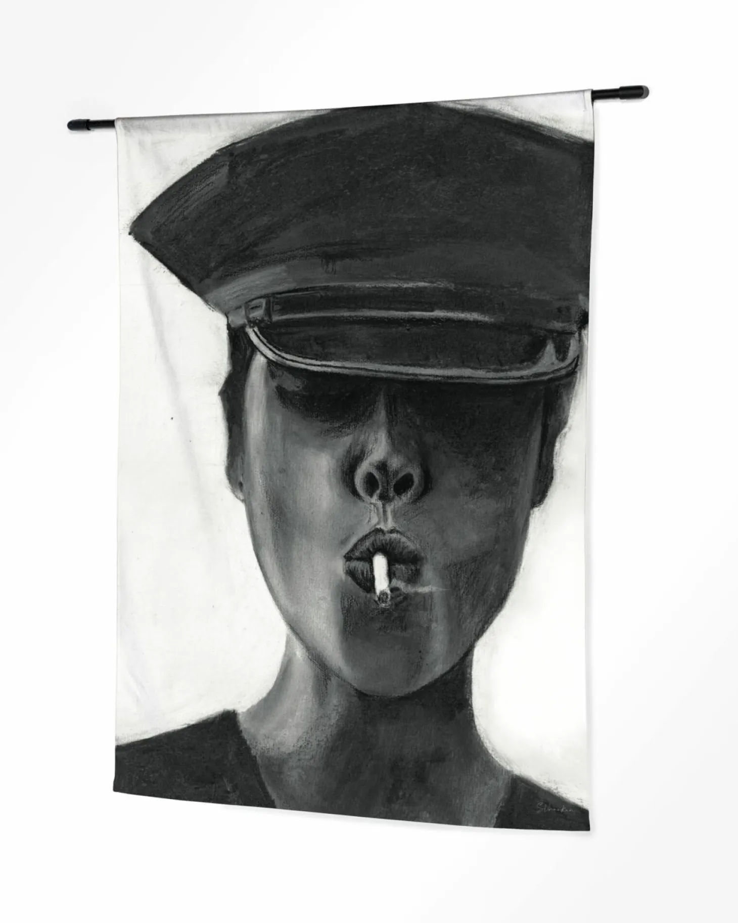 Wandkleed Smokes - zelf samenstellen - Loft24.nl