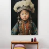 Wandkleed Traditional child 1 - zelf samenstellen - Loft24.nl