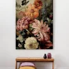 Wandkleed Vintage flowers - zelf samenstellen - Loft24.nl