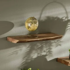 Wandplank Edge Acaciahout - 60cm - Loft24.nl
