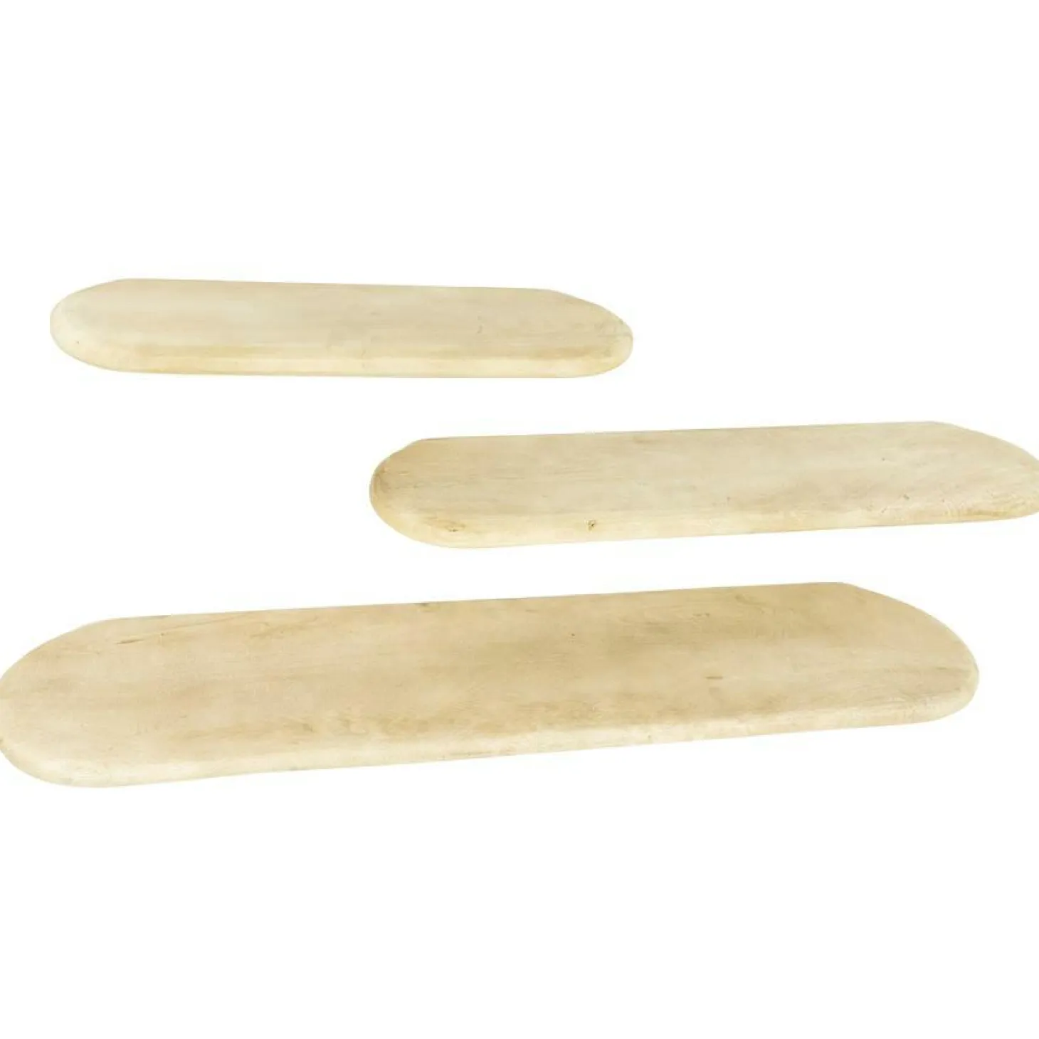 Wandplank Tre 49 cm - Naturel - Loft24.nl