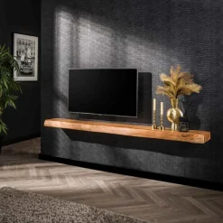 Wandplank/ TV-Meubel Tree Acaciahout - 200cm - Loft24.nl