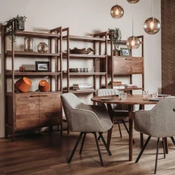 Wandrek Falcone Acaciahout 200 x90 cm - Loft24.nl