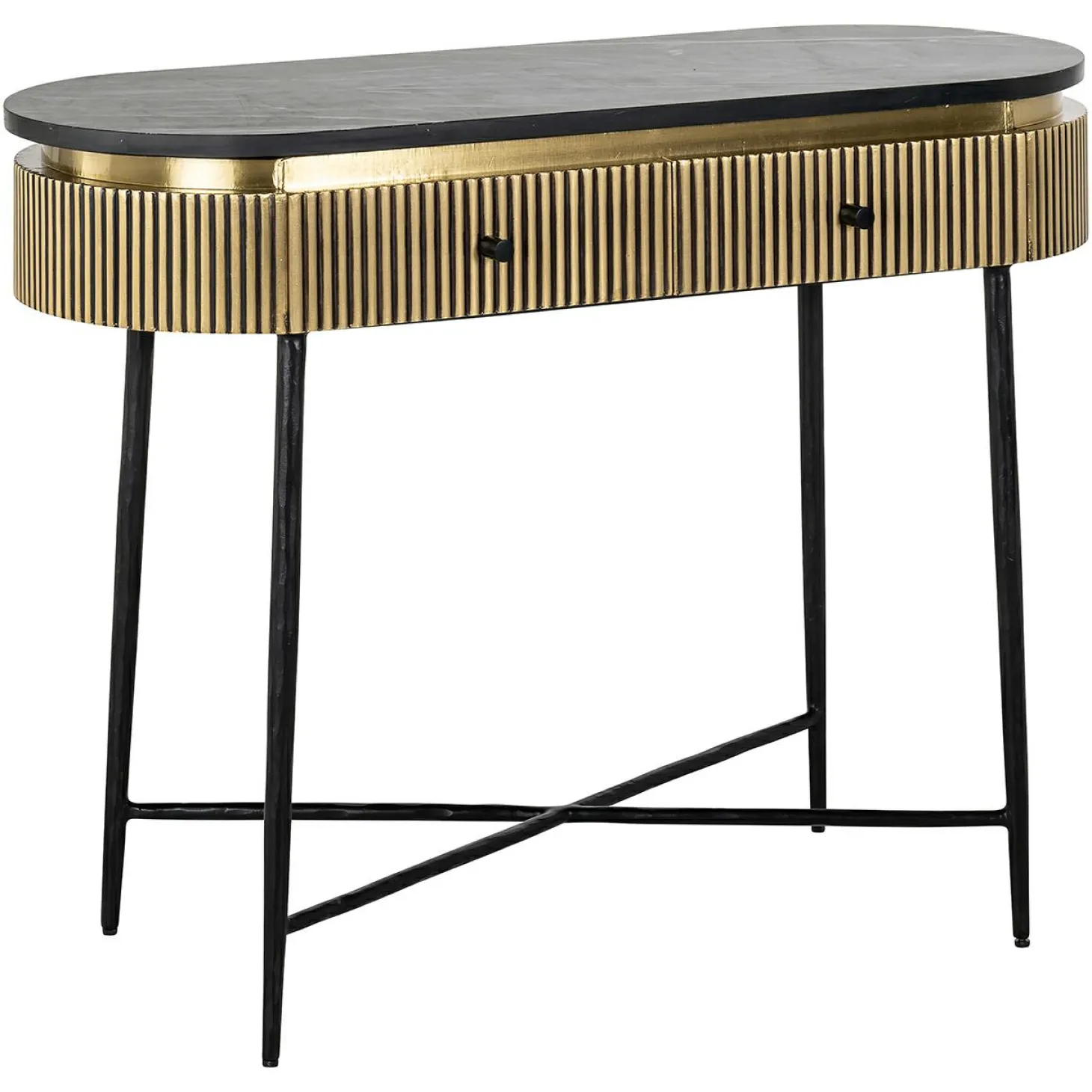 Wandtafel Ironville (Goud) - Loft24.nl