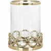 Windlicht Jayce (Gold) - Loft24.nl