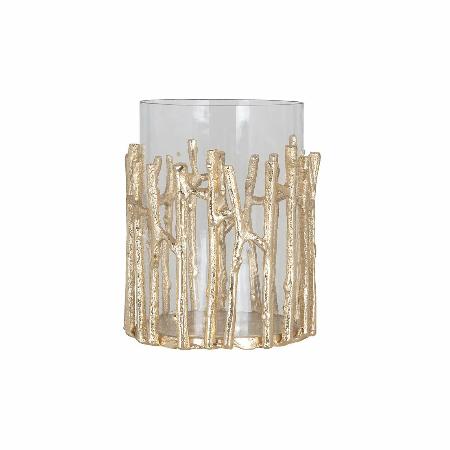 Windlicht Loretta klein (Gold) - Loft24.nl