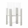 Windlicht Tiko zilver (Silver) - Loft24.nl