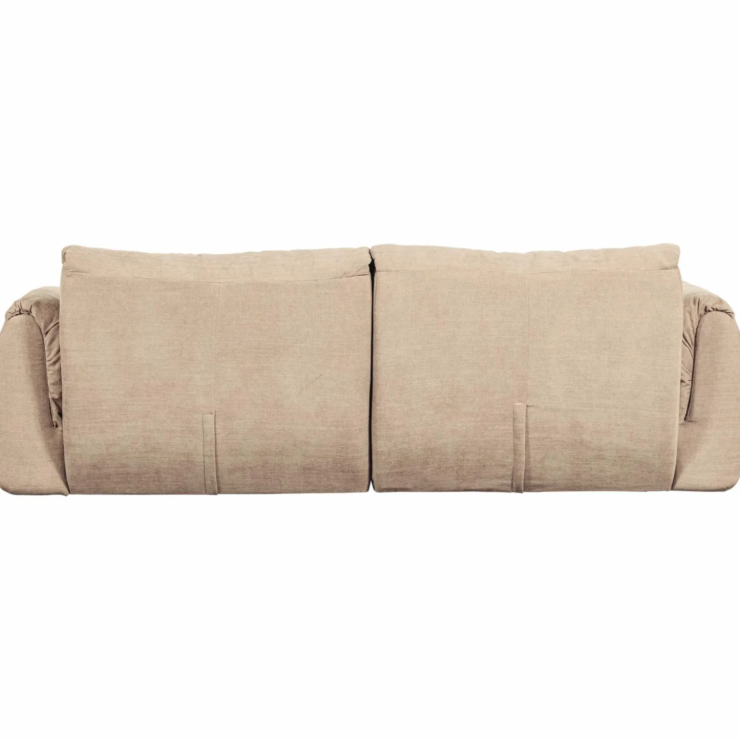 3-zits Bank Baggy 3D Geweven chenille - Zand - Loft24.nl