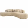 4-zits Bank Cassie Chenille - Desert - Loft24.nl