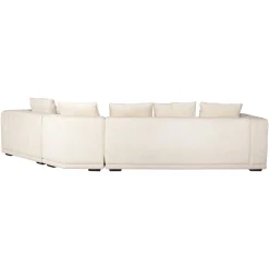 4-zits Bank Lusso Chenille - Beige - Loft24.nl