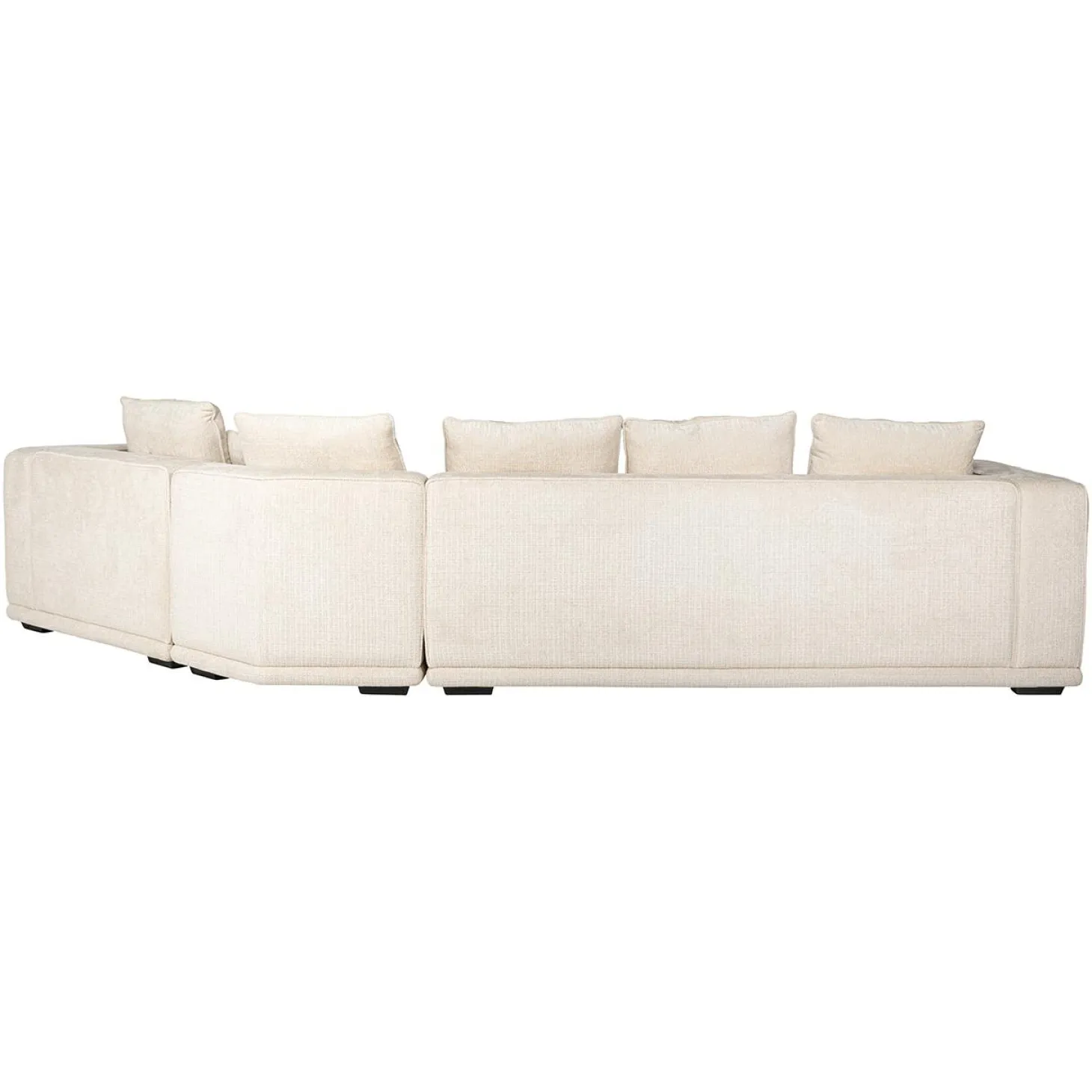 4-zits Bank Lusso Chenille - Beige - Loft24.nl
