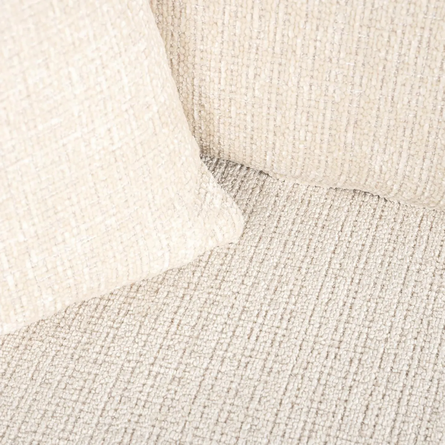 4-zits Bank Lusso Chenille - Beige - Loft24.nl