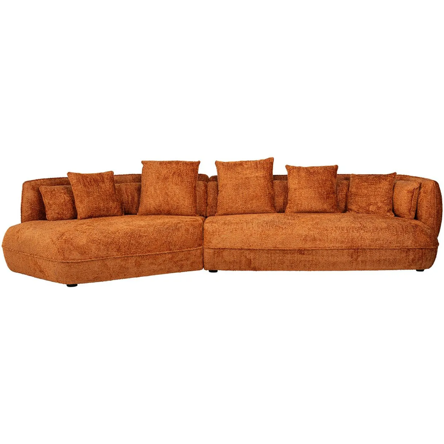 4-zits Bank Rodina Chenille - Pumpkin - Loft24.nl