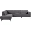2,5-zits Hoekbank Leeds - Blauw (Links) - Loft24.nl