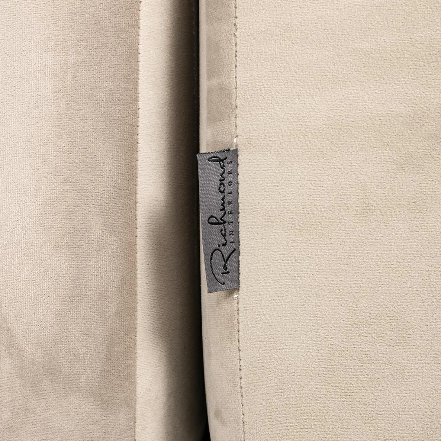 3-zits Loungebank Cube Links Chenille - Khaki - Loft24.nl