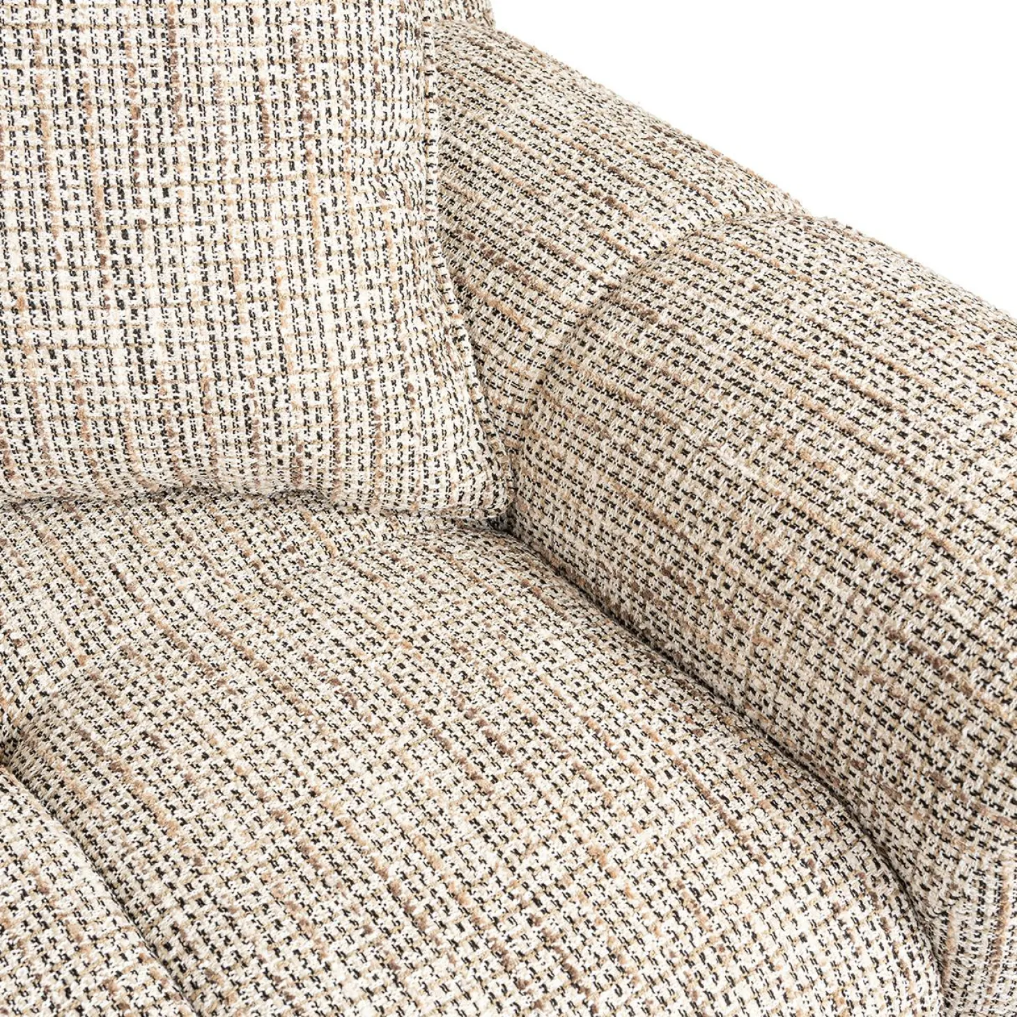 3-zits Loungebank Hazel Links Be Trendy - Naturel - Loft24.nl