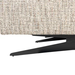 3-zits Loungebank Hoxton Links Chenille - Naturel - Loft24.nl