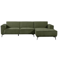 2,5-zits Loungebank Leeds - Groen (Lounge Rechts) - Loft24.nl