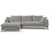 2,5-zits Loungebank Nottingham - Grijs (Lounge Links) - Loft24.nl